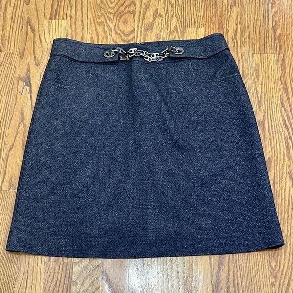Worth Hardware Embellished Skirt - Picture 1 of 3